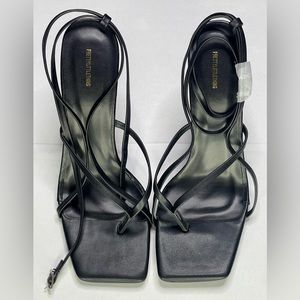 SOLD!! Black Heels with Strap - Size 7 - Brand New